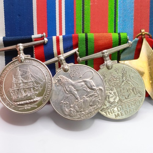 779 - A group of seven medals, awarded to J 11535 W F Spencley AB RN, comprising a 1914-15 Star Trio, (wor... 