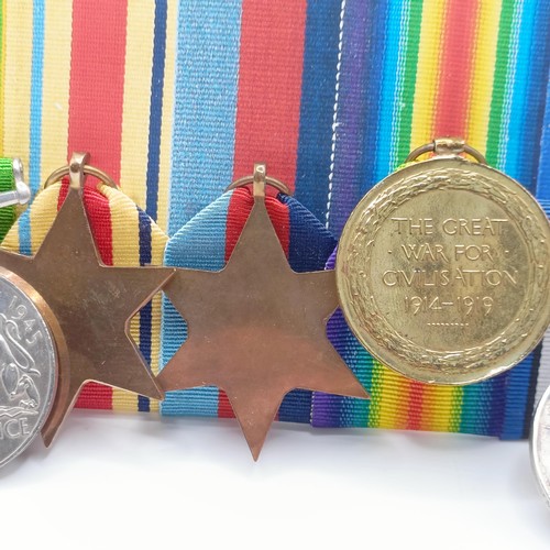 781 - A group of eight medals, awarded to J 18053 P J Scott AB RN, comprising a 1914-15 Star Trio (worn wi... 