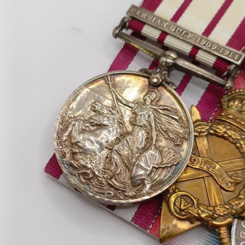 789 - A group of four medals, awarded to J.6787 H Walton AB RN HMS Highflyer, comprising a Naval General S... 