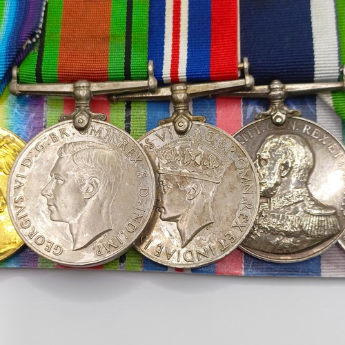 798 - A group of seven medals, awarded to RMB 97 Mus S Jones, comprising a 1914-15 Star Trio, a Defence Me... 