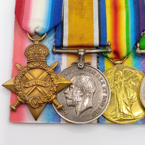 798 - A group of seven medals, awarded to RMB 97 Mus S Jones, comprising a 1914-15 Star Trio, a Defence Me... 