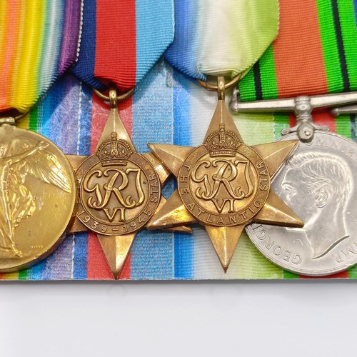 799 - A group of eight medals, awarded to 233726 W G Nunn LS RN, comprising a 1914-15 Star Trio, a 1939-19... 