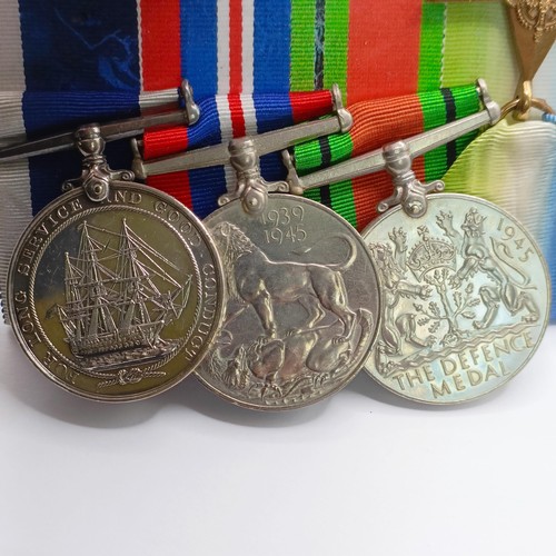 799 - A group of eight medals, awarded to 233726 W G Nunn LS RN, comprising a 1914-15 Star Trio, a 1939-19... 