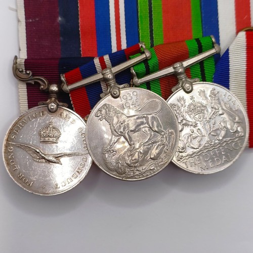 806 - A group of seven medals, awarded to 359199 AC1 R P Maggs RAF, comprising an India General Service Me... 