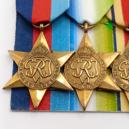 809 - A group of seven medals, awarded to P/J.112256 W B Elvin CPO RN, comprising a 1939-1945 Star, an Atl... 