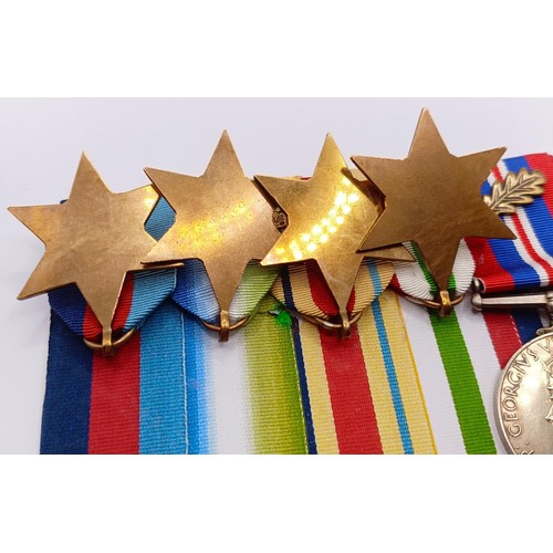 809 - A group of seven medals, awarded to P/J.112256 W B Elvin CPO RN, comprising a 1939-1945 Star, an Atl... 