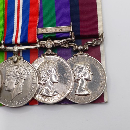 815 - A group of six medals, awarded to 1866240 Sjt J G W Hardy RAF, comprising a 1939-1945 Star, a France... 