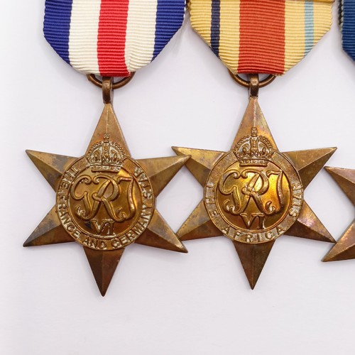 816 - A group of five medals, awarded to 2063344 Tpr C Patten 8 H, comprising a 1939-1945 Star, a France a... 