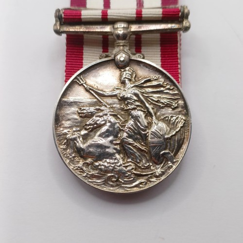 827 - A Naval General Service 1915-62 Medal, awarded to RM 9484 H J Shanks MNE RM, with Malaya bar  Proven... 