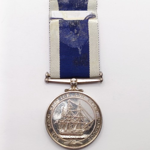 852 - A Royal Naval LS & GC Medal awarded to JX 871001 R A Gemmell RS HMS Victory Provenance:  From a life... 