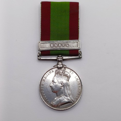 879 - An Afghanistan Medal, with Kabul bar, awarded to 2082 Pte J Woodley 2/9th Foot Provenance:  From a l... 