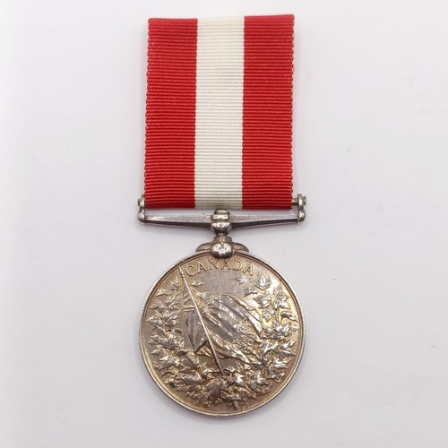 892 - A Canada General Service Medal, awarded to 1246 Pte J J Williams 1/R B  Provenance:  From a lifetime... 