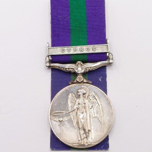 897 - A General Service Medal 1962-2007, with a Cyprus bar, awarded to 23479497 Cfn D G Morris REME  Prove... 