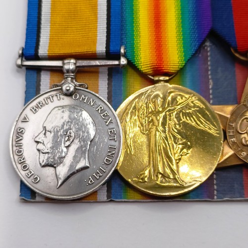 916 - A group of seven medals, awarded to 39212 Gnr H A J Field RA, comprising a British War Medal and Vic... 