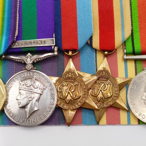 917 - A group of eight medals, awarded to 23230 Pte A Harrington R Berks R, comprising a British War Medal... 