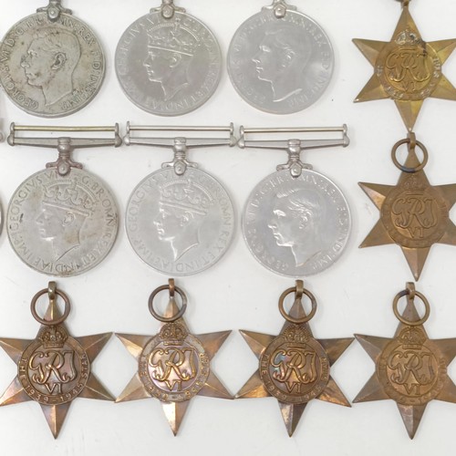 922 - A large group of assorted WWII Medals and Stars  Provenance:  From a lifetime of medal collecting