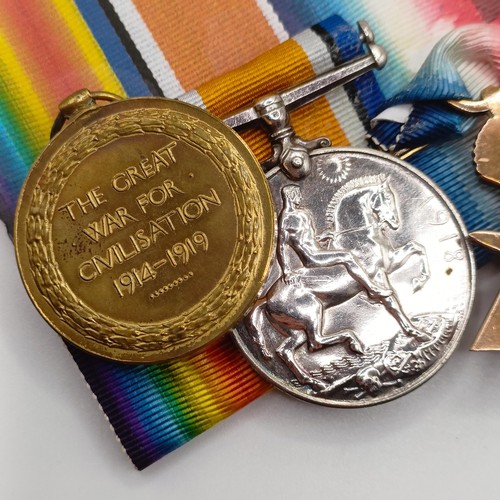 928 - A group of four medals, awarded to 10592 Gnr C Frazer, ata Battery RFA/RA, comprising a Queen's Sout... 