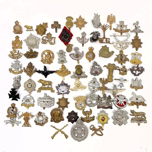 981 - Assorted military cap and other badges