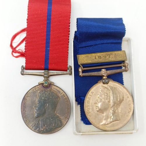 982 - On instructions of the Webber family: A Victorian Metropolitan Police 1897 medal, awarded to PC J We... 