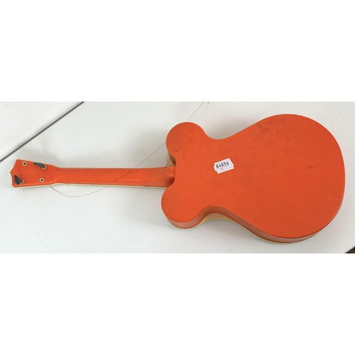 587 - A Beatles New Sound plastic guitar, by Selcol