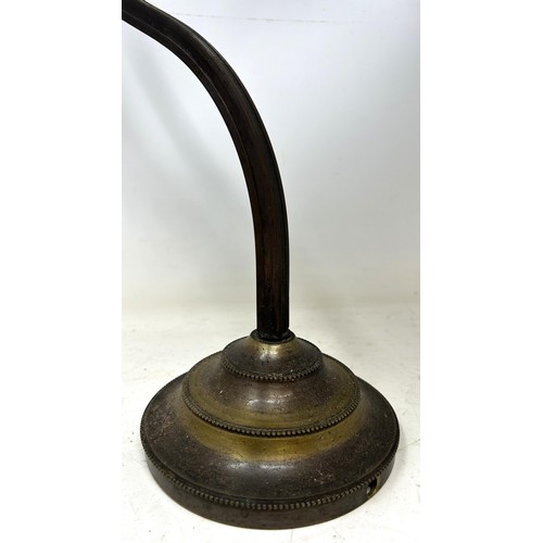 1370 - An early 20th century desk lamp, 41 cm high