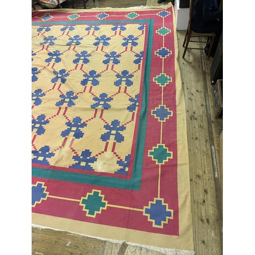 1600 - A large Moroccan Kelim, 474 x 490 cm