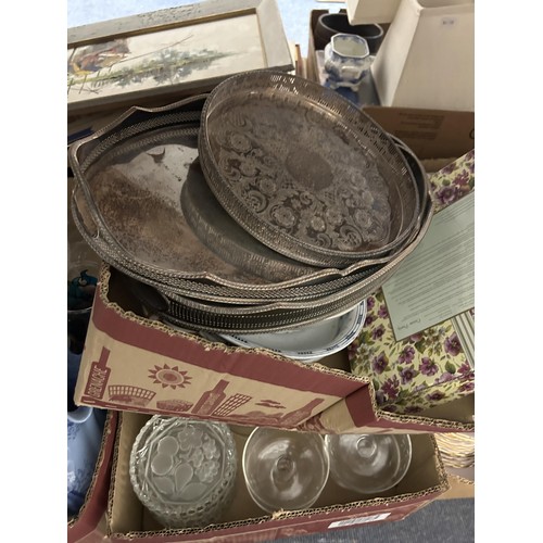 1398 - Assorted ceramics and glasswares (qty)