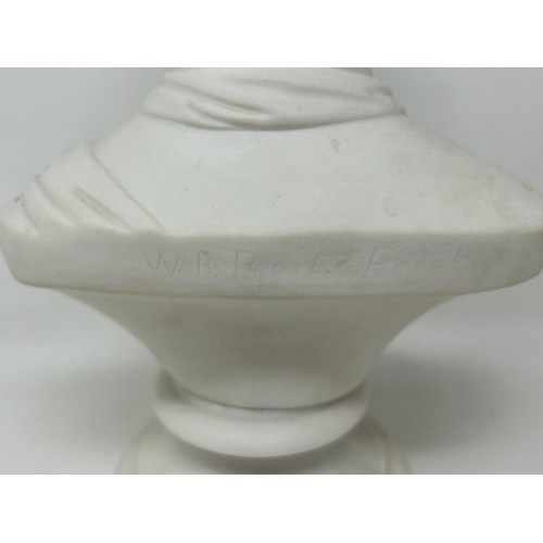 1450 - A parian bust, of Prince Albert, 24 cm high