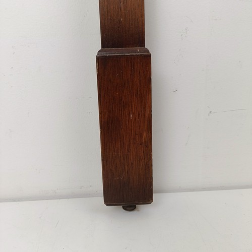 1530 - A stick barometer, by I Newman, 90 cm