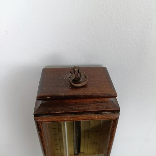 1530 - A stick barometer, by I Newman, 90 cm