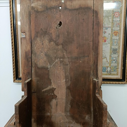 1535 - A longcase clock, with an associated painted dial, signed John Wood, Stroud, fitted a 30 hour moveme... 