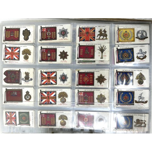 1479 - A mahogany charger/plate stand, a group of cigarette cards, and assorted matchboxes