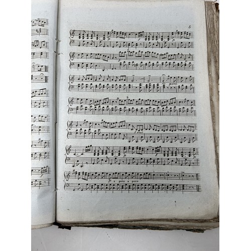 1475 - Assorted late 18th/early 19th century sheet music, including The Judgement Of Pluto, in two albums, ... 