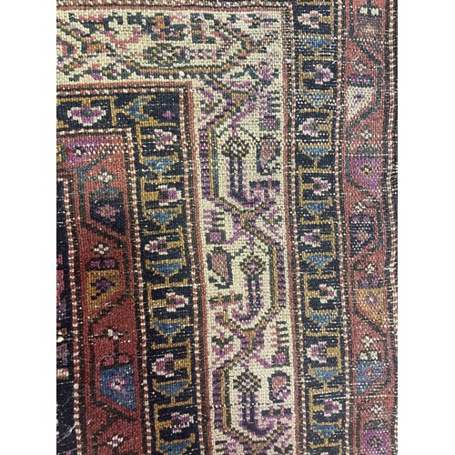 1588 - A Persian runner, 440 x 108 cm