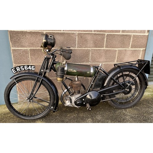 1925 BSA Model B Round Tank Being sold without reserve Registration ...