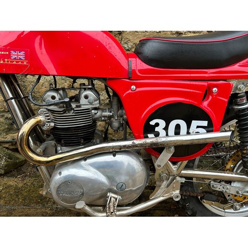 Rickman Triumph Metisse Scrambler Not registered Frame number Engine ...