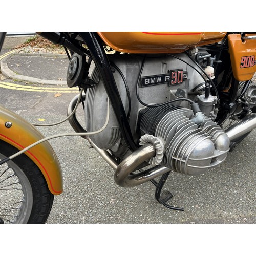 1976 BMW R90S Registration number TMA 880R Frame number 4093088 Engine ...