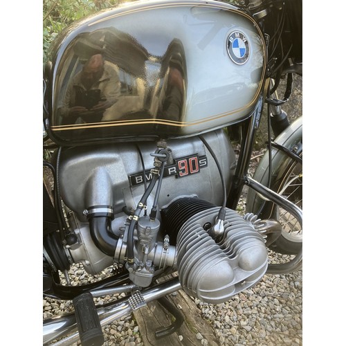 1976 BMW R90S Registration number NGM 617R Frame number 4093650 Engine ...