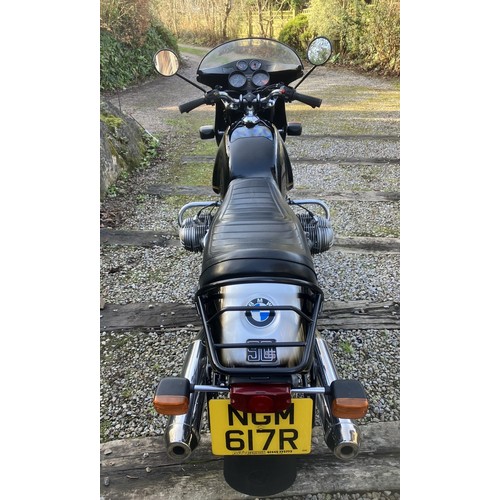 1976 BMW R90S Registration number NGM 617R Frame number 4093650 Engine ...