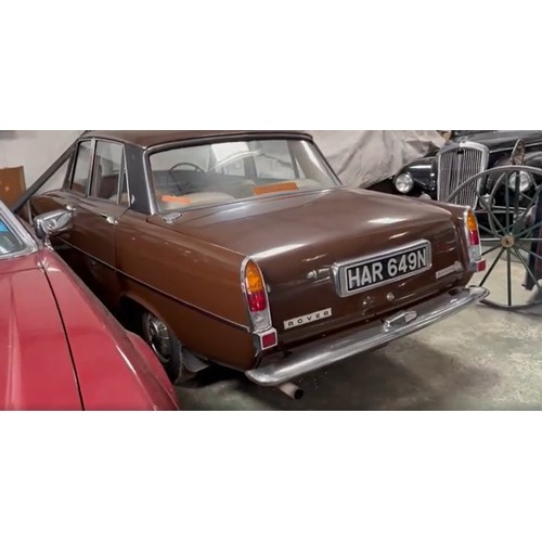 4 - 1975 Rover P6 2200 SCRegistration number HAR 649NBeing sold without reserveChassis number 47604305AE... 
