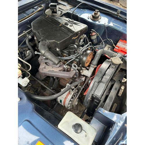43 - 1985 Ford Capri 2.0 Laser Registration number B20 LSR Blue over grey with a black interior Purchased... 