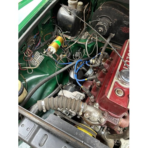 44 - 1967 MG B Roadster Registration number LBW 888E British racing green with a black leather interior B... 