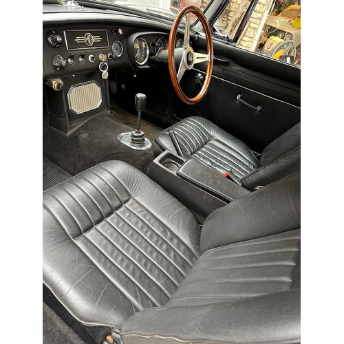 44 - 1967 MG B Roadster Registration number LBW 888E British racing green with a black leather interior B... 
