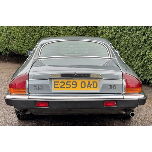 45 - 1988 Jaguar XJ-S 3.6 CoupeRegistration number E259 OADMetallic light blue with a half leather and cl... 