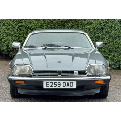 45 - 1988 Jaguar XJ-S 3.6 CoupeRegistration number E259 OADMetallic light blue with a half leather and cl... 