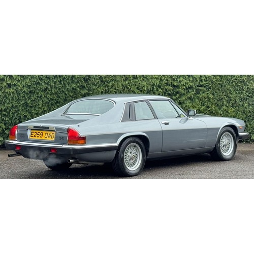 45 - 1988 Jaguar XJ-S 3.6 CoupeRegistration number E259 OADMetallic light blue with a half leather and cl... 