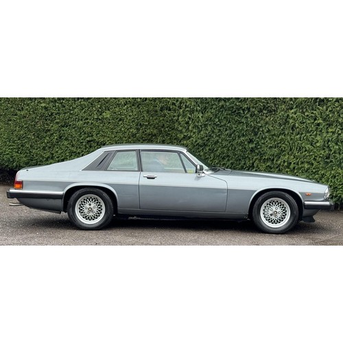 45 - 1988 Jaguar XJ-S 3.6 CoupeRegistration number E259 OADMetallic light blue with a half leather and cl... 