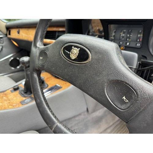45 - 1988 Jaguar XJ-S 3.6 CoupeRegistration number E259 OADMetallic light blue with a half leather and cl... 