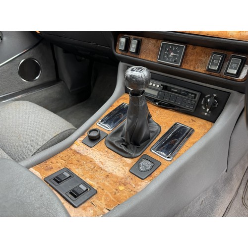 45 - 1988 Jaguar XJ-S 3.6 CoupeRegistration number E259 OADMetallic light blue with a half leather and cl... 