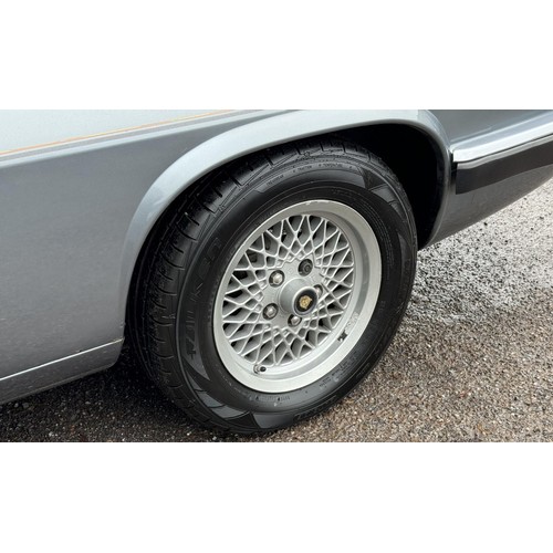 45 - 1988 Jaguar XJ-S 3.6 CoupeRegistration number E259 OADMetallic light blue with a half leather and cl... 